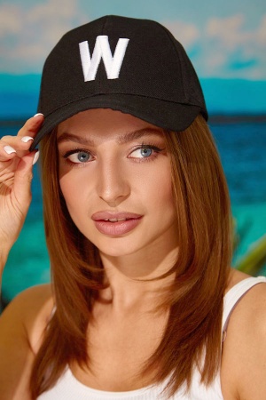 Кепка «W-Style» ⇒ цвет черный