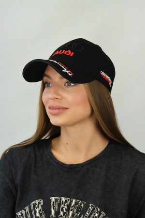 Бейсболка «Audi Racing» (1676) (черный)