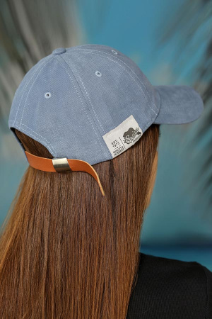 Бейсболка «Fashion cap» (1613) (голубой)