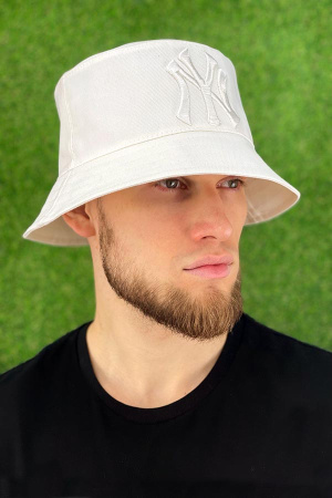 Мужская панама «NY Yankees» (1453) (белый)