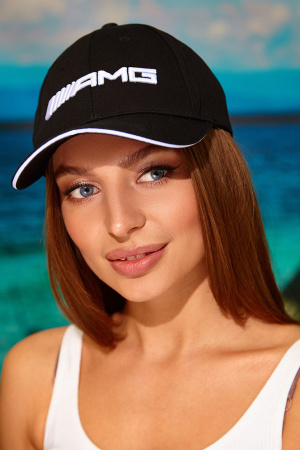 Бейсболка «AMG» (1321) (черный)