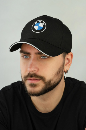 Бейсболка мужская «BMW Velocity» (1673) (черный)