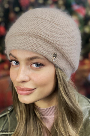Шапка «Миа» (5502) (темный кофе)