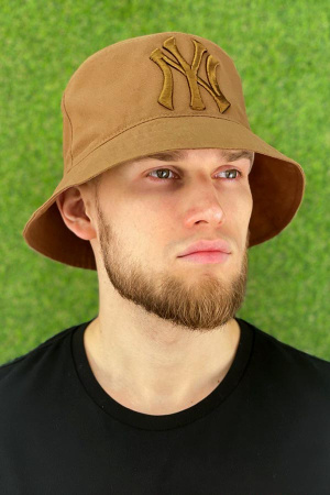 Мужская панама «NY Yankees» (1453) (кемел)