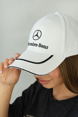 Бейсболка «Mercedes-Benz» (1670) (белый)