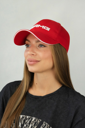 Бейсболка «AMG» (1321) (красный)