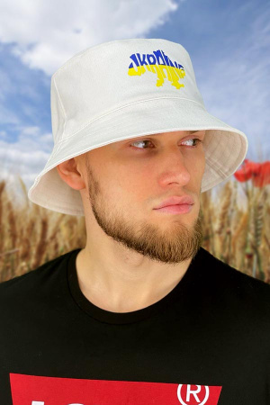 Мужская панама «Ukraine» (1450) (белый)
