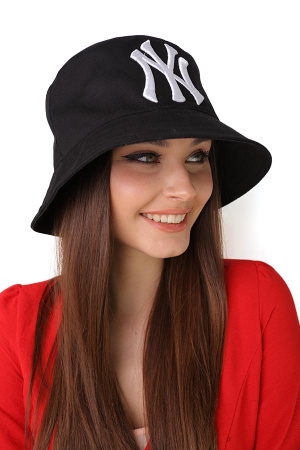 Панама «NY Yankees» (1453) (черный + белый)
