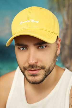 Мужская бейсболка «Dream Boy» (1601) (желтый)