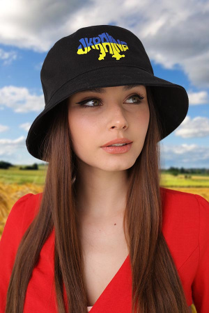 Панама «Ukraine» (1450) (черный)