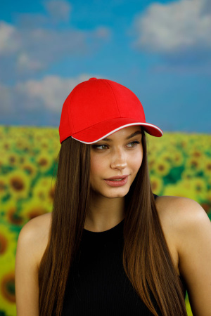 Бейсболка «Soft Ray» (1520) (красный)