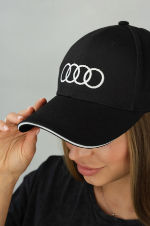 Бейсболка «Audi» (1677) (черный)