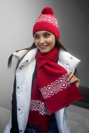 Комплект «Skier» (шапка и шарф) (7217-10)