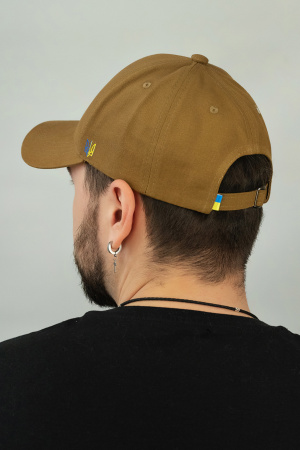 Бейсболка мужская «Символика» (1513) (кемел)