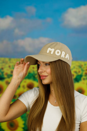 Бейсболка «MORA » (1648) (бежевый)